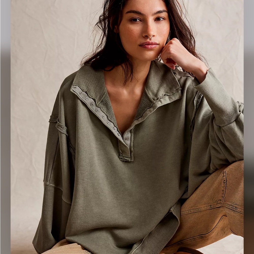 NWT Free People Camden Henley